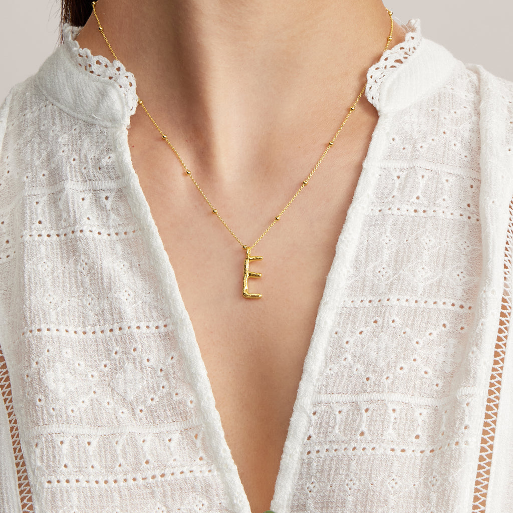 Letter E Pendant