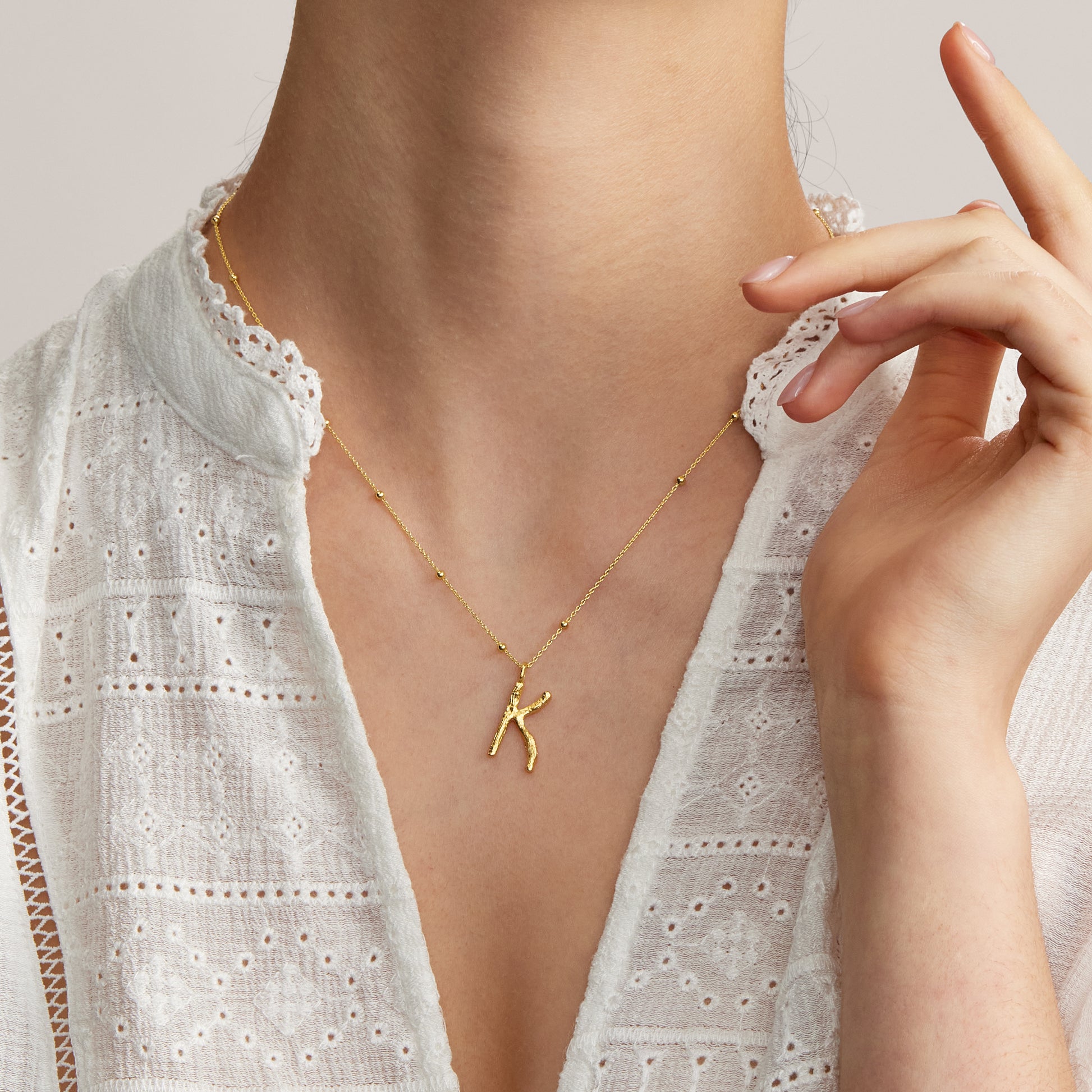 Letter K Pendant