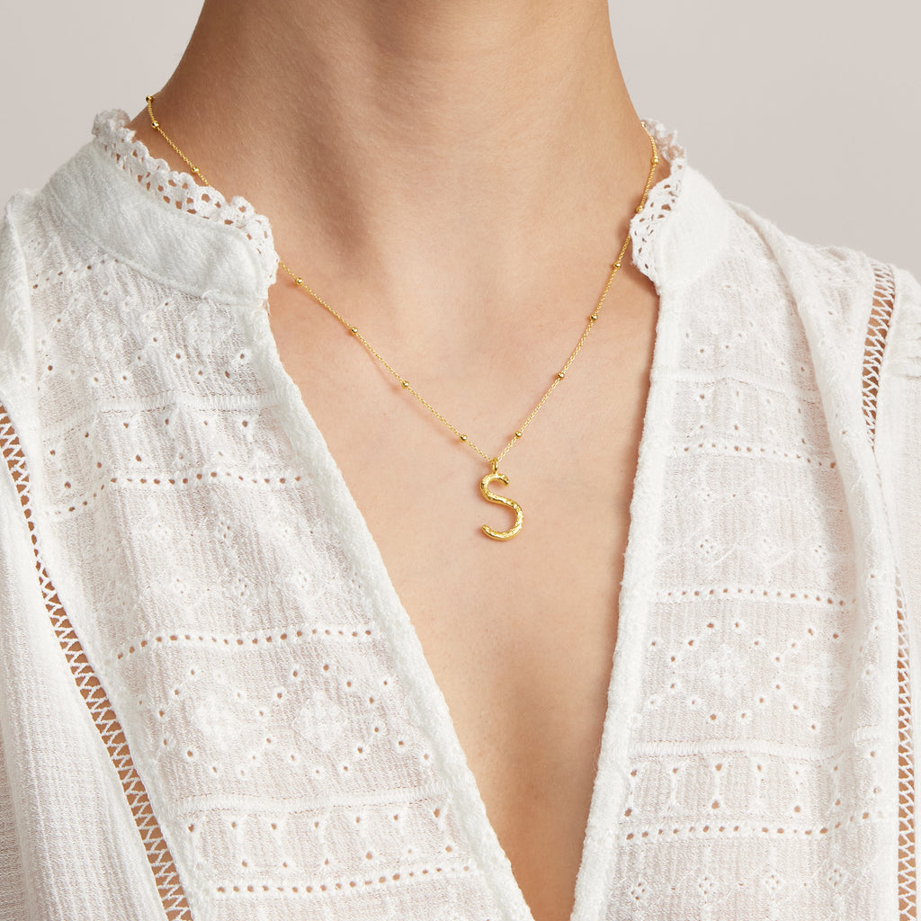 Letter S Pendant
