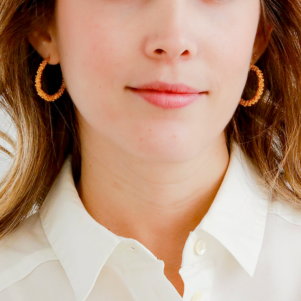 Coral Earrings