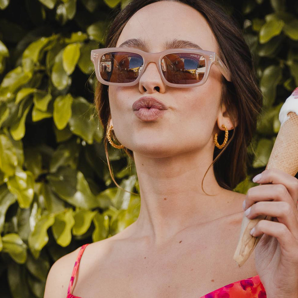 Coral Earrings