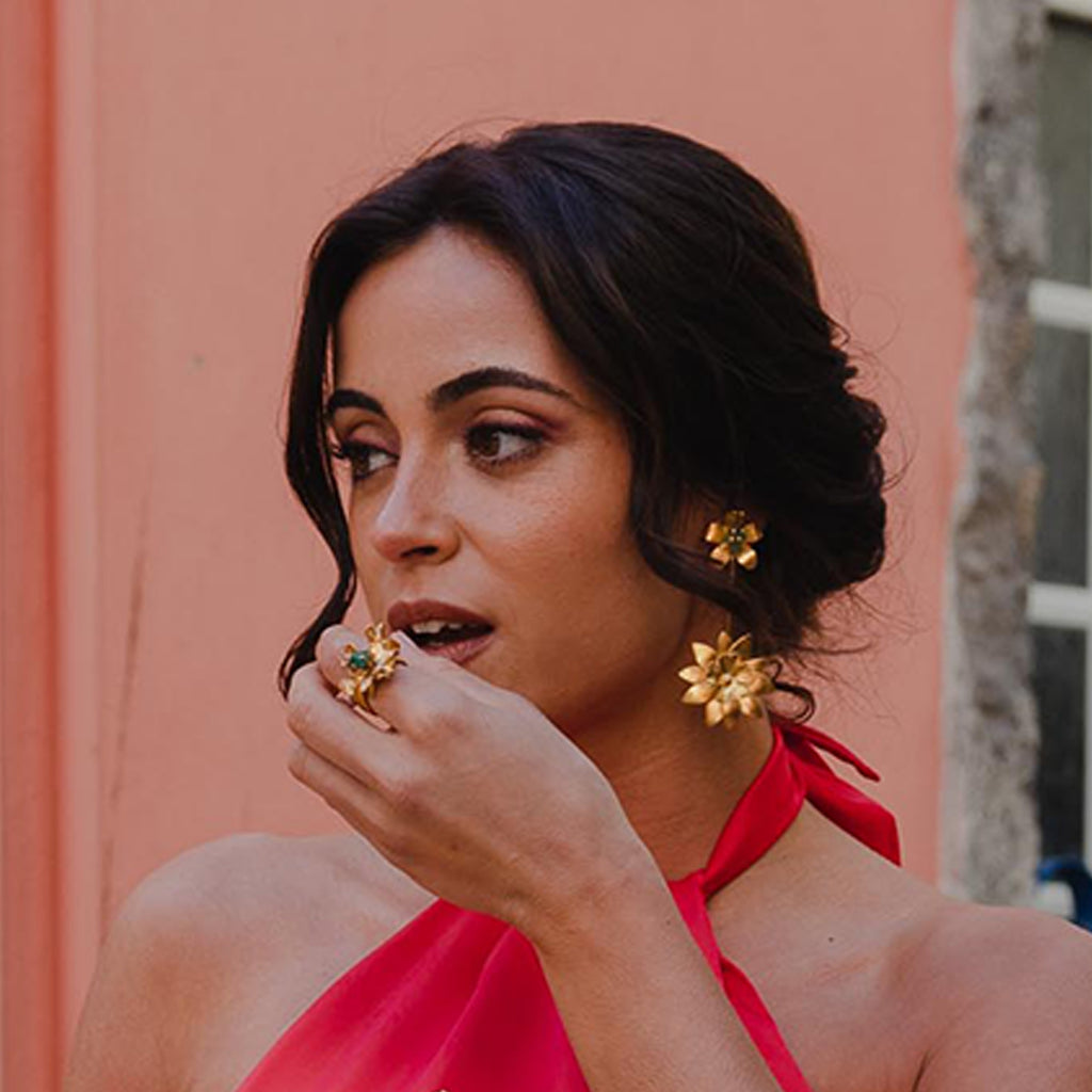 Peónia Earrings