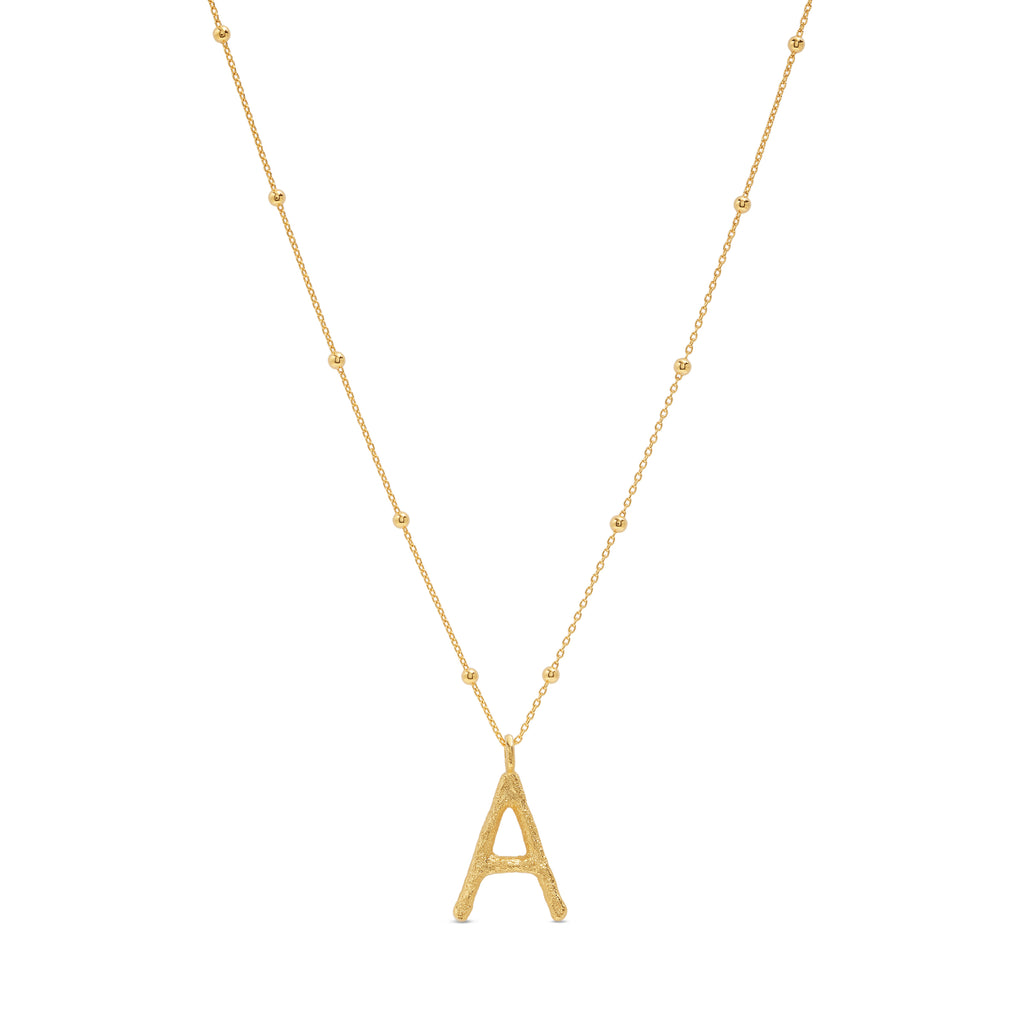Letter A Pendant