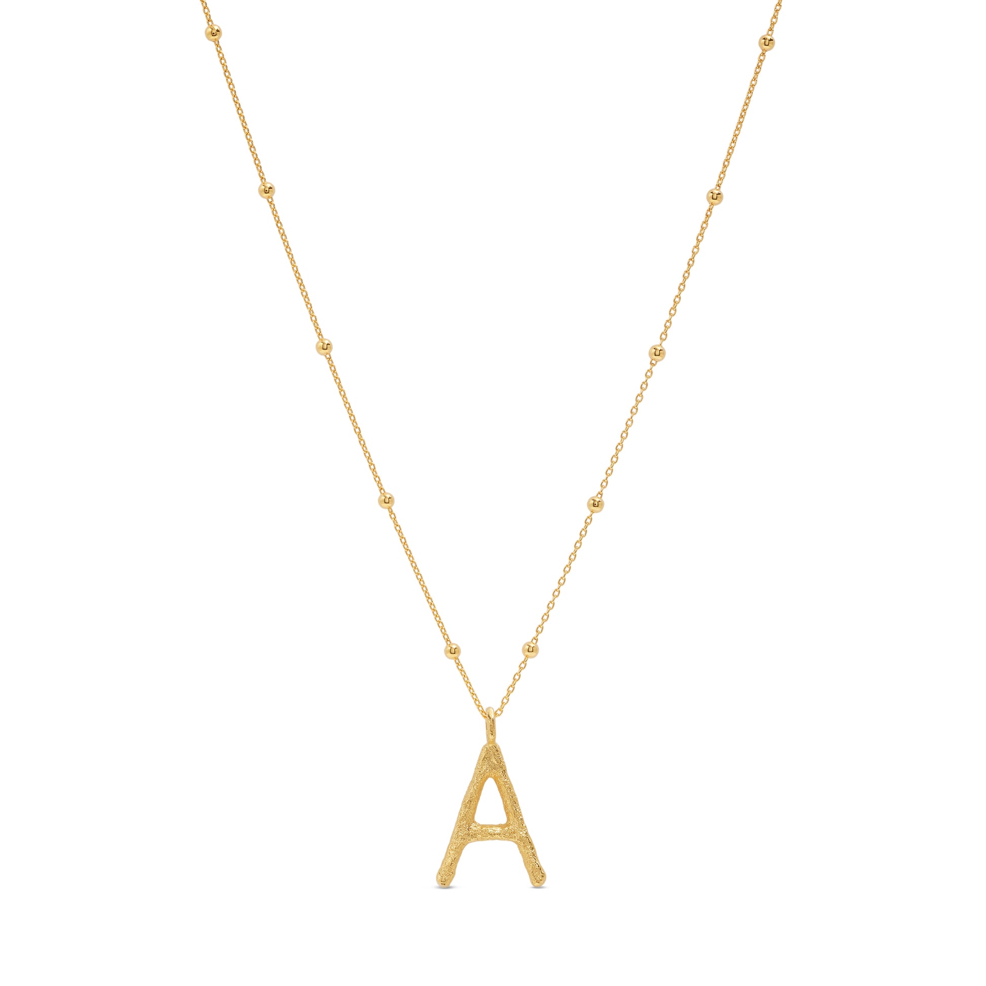 Letter A Pendant