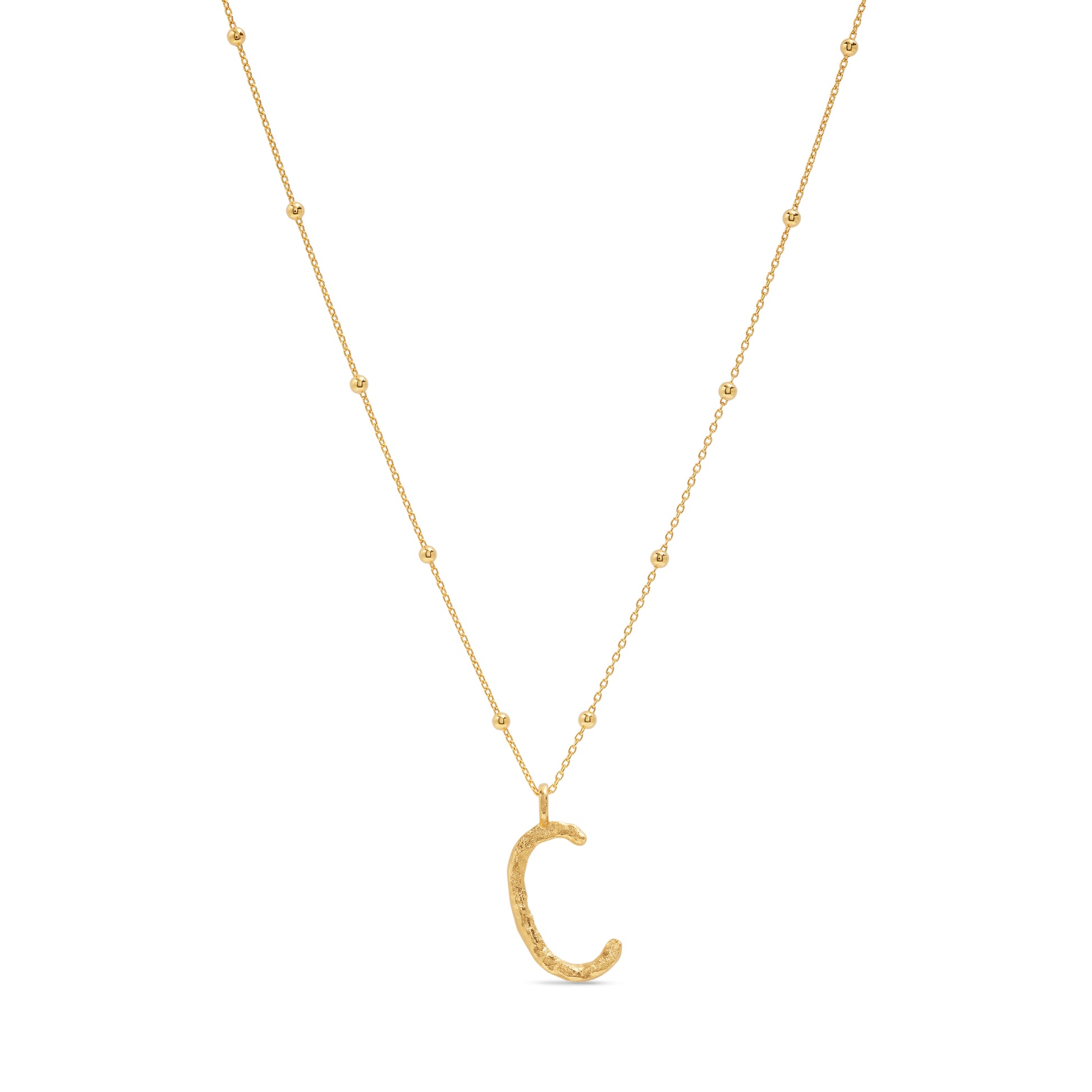 Letter C Pendant