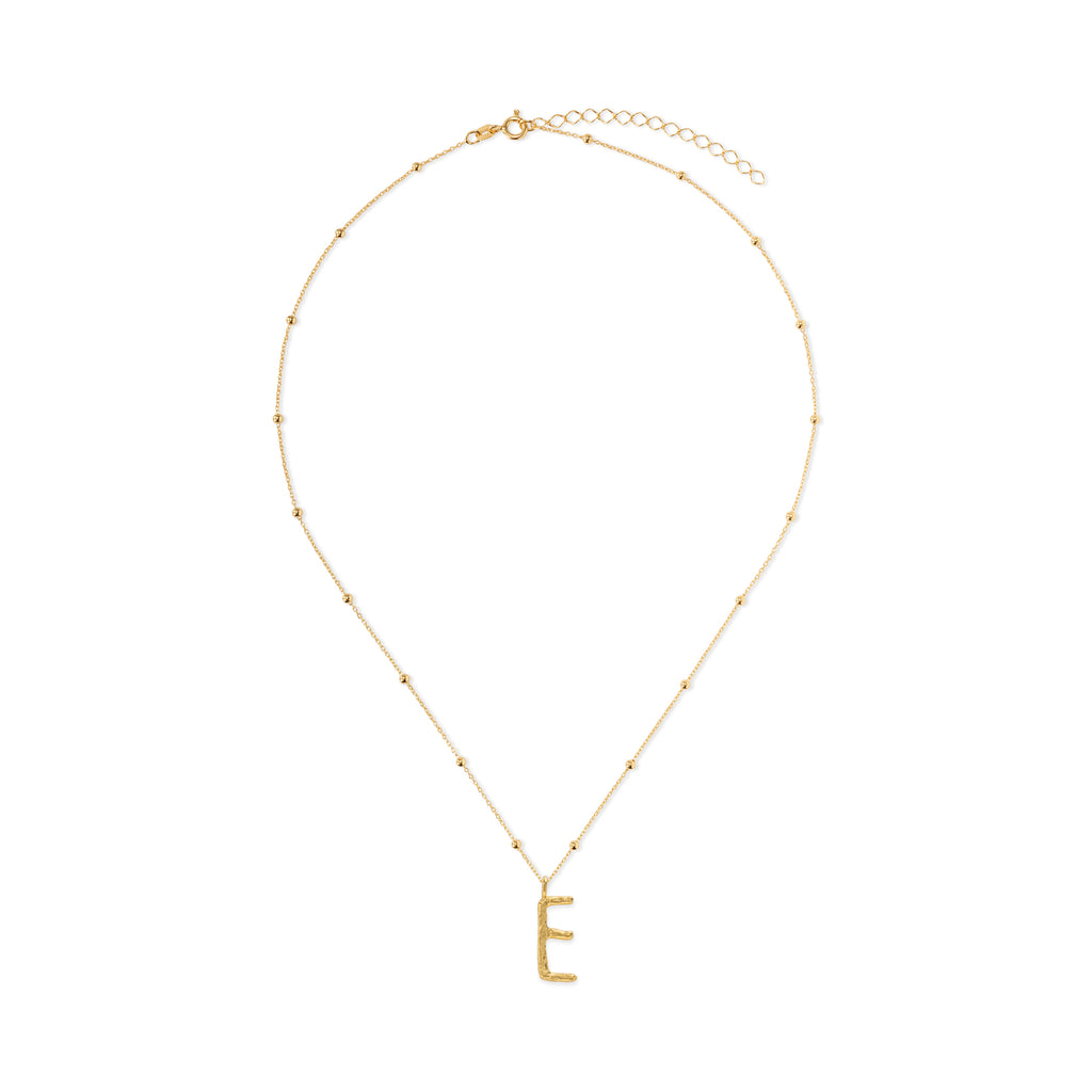 Letter E Pendant