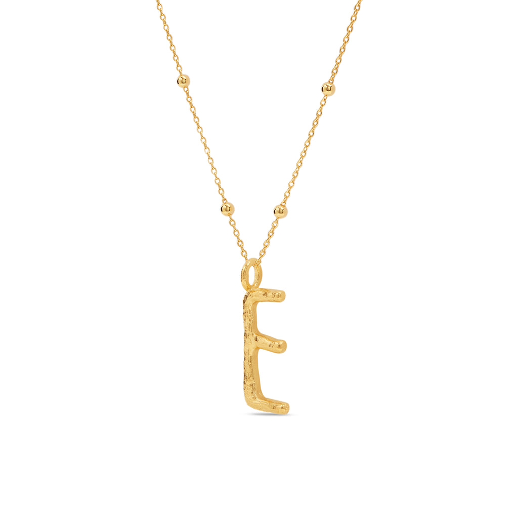 Letter E Pendant