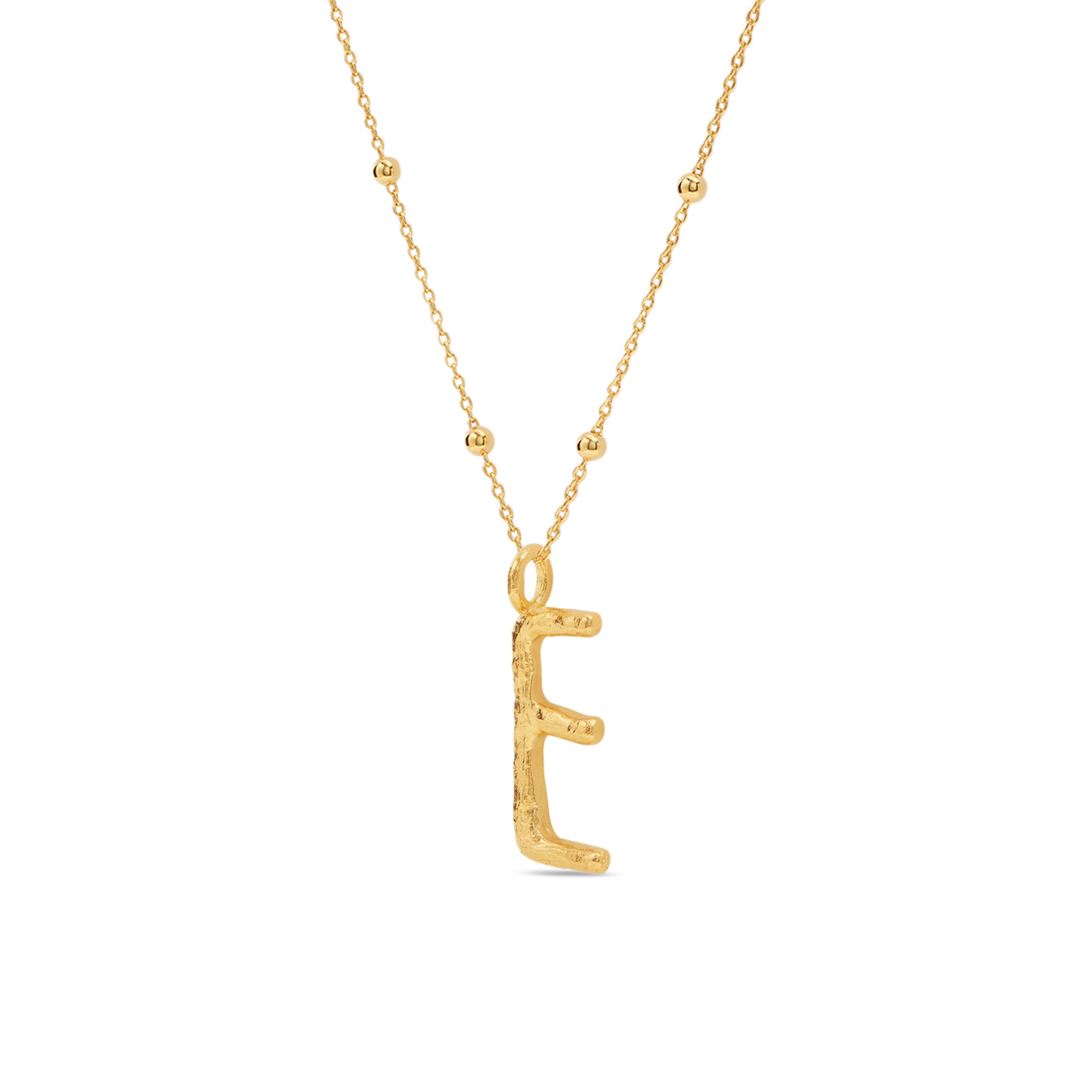 Letter E Pendant