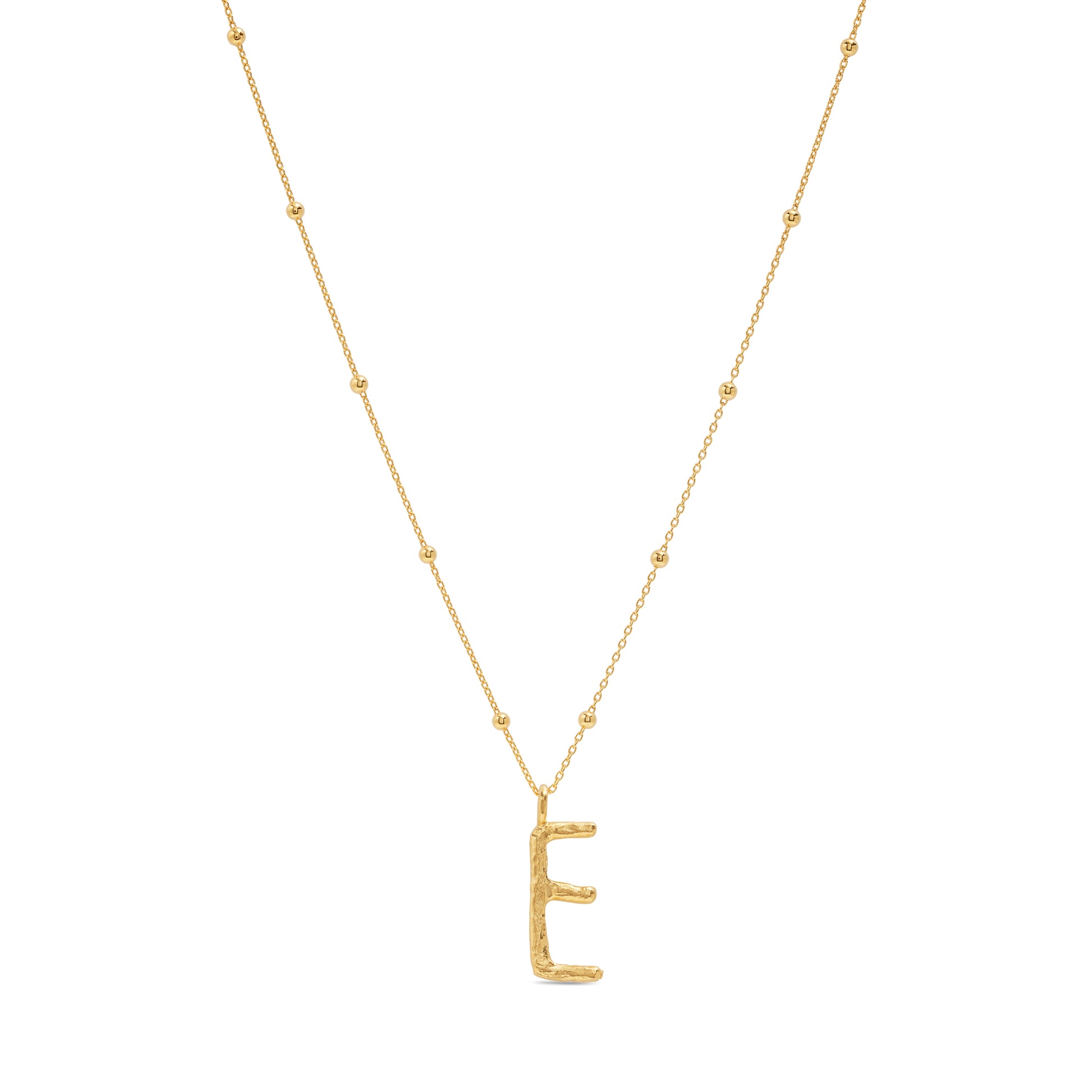 Letter E Pendant