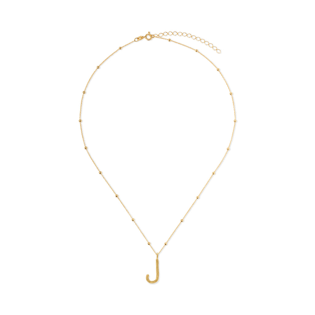 Letter J Pendant
