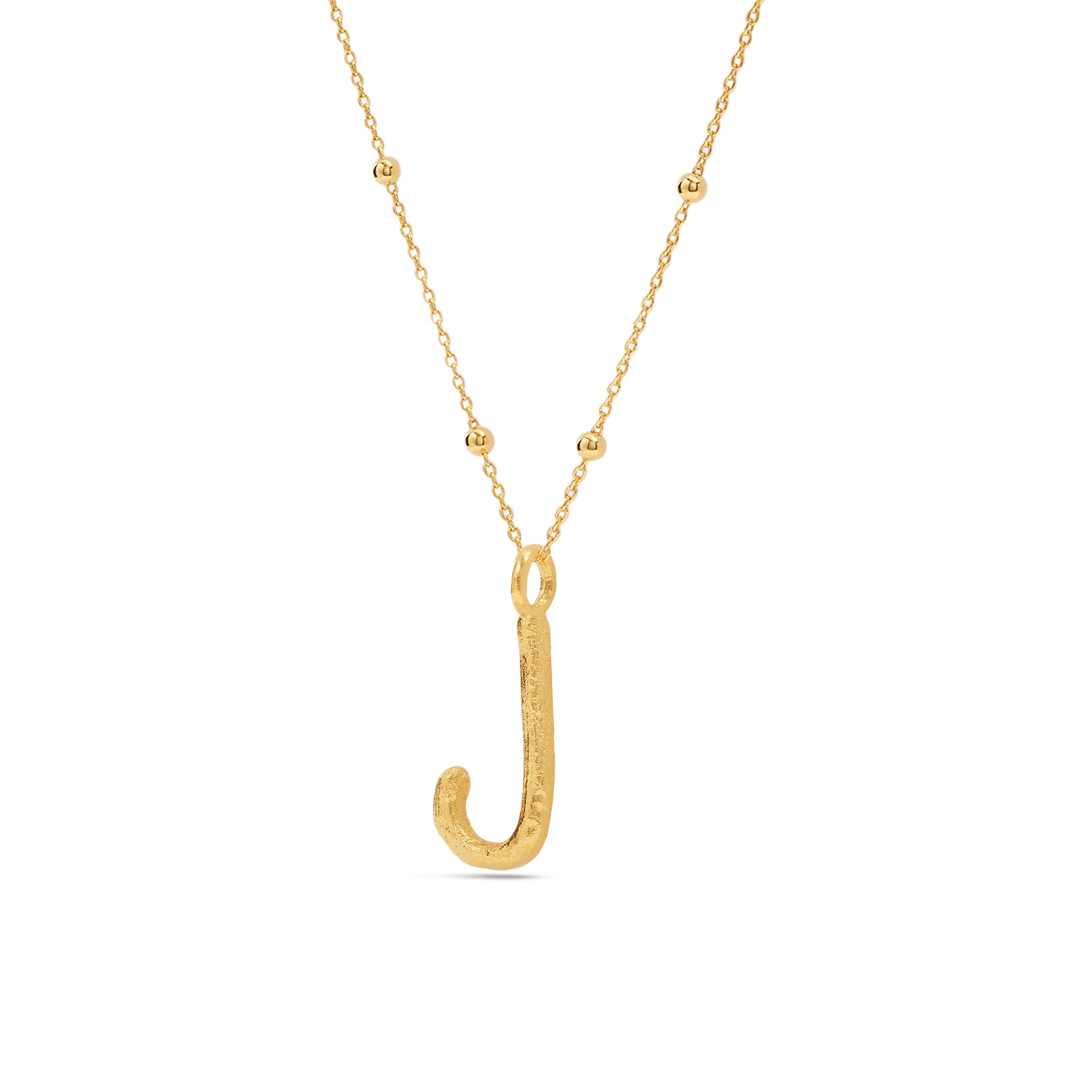 Letter J Pendant