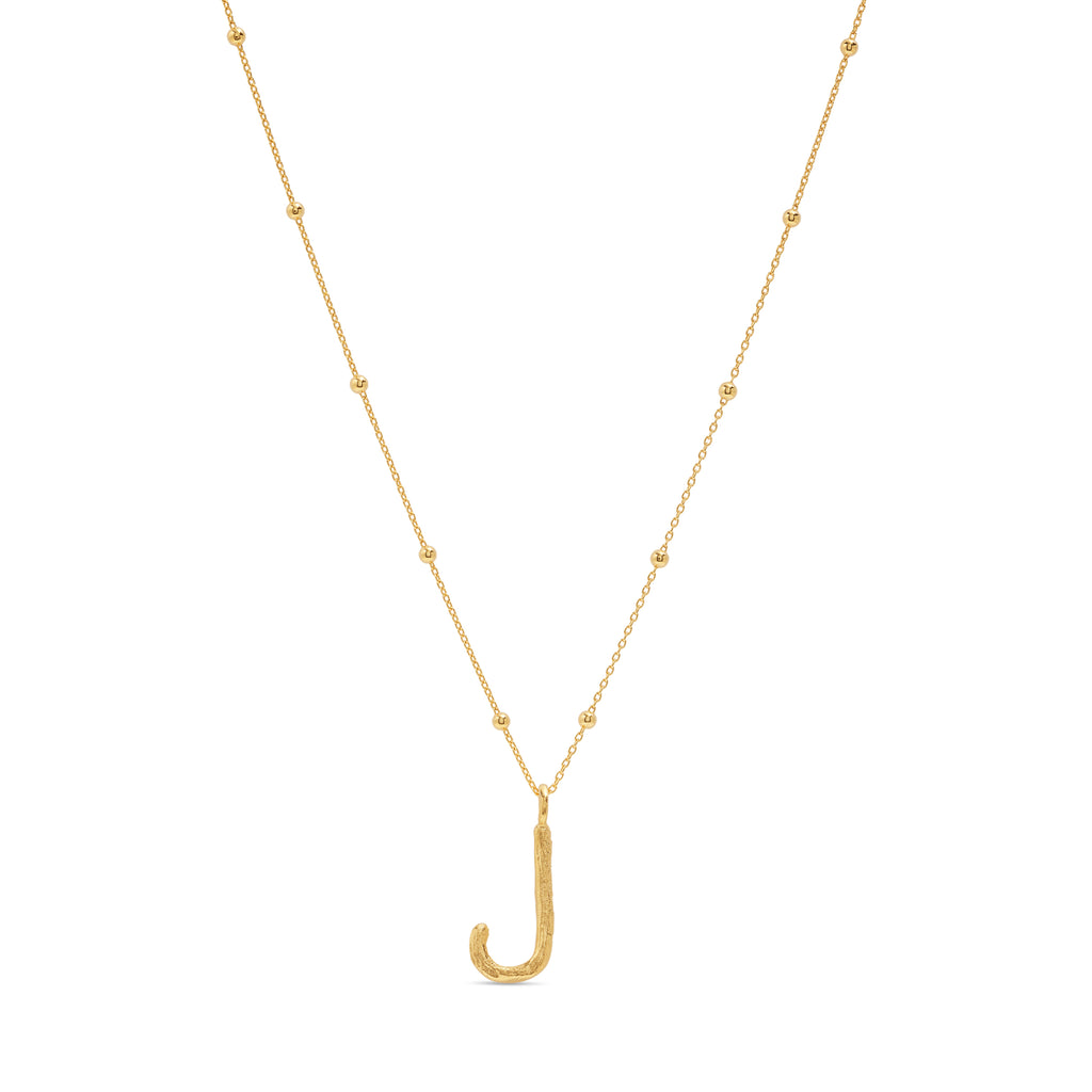 Letter J Pendant