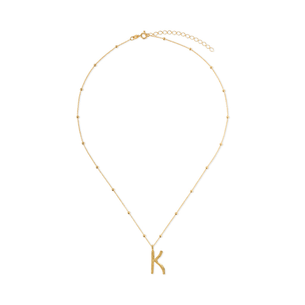 Letter K Pendant