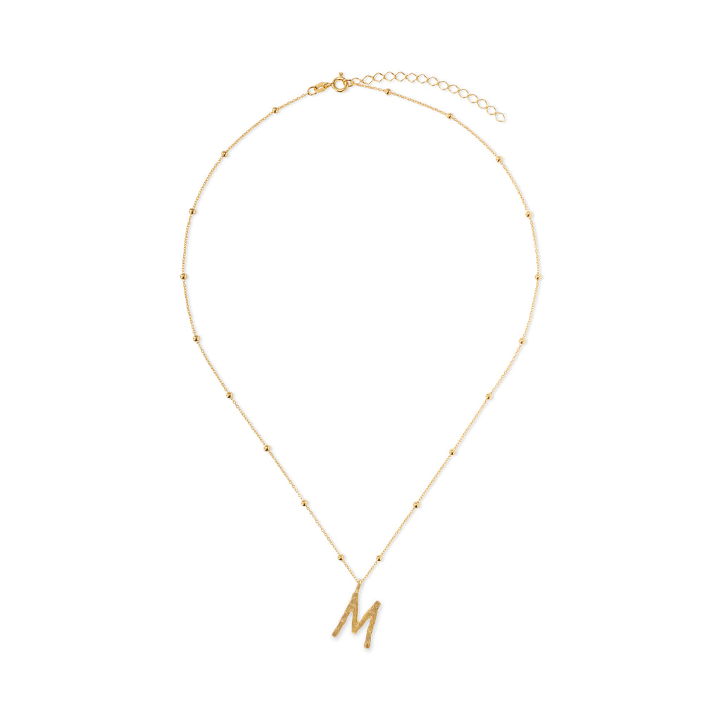Letter M Pendant