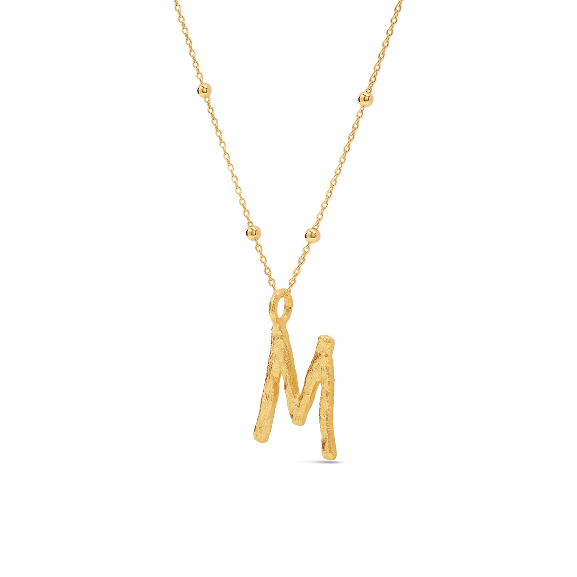Letter M Pendant