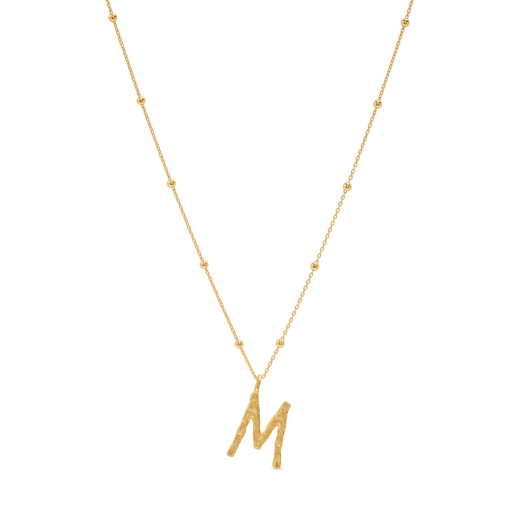 Letter M Pendant