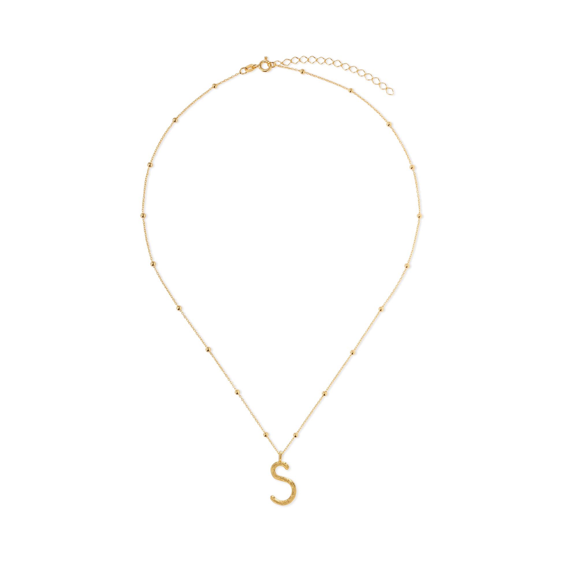 Letter S Pendant