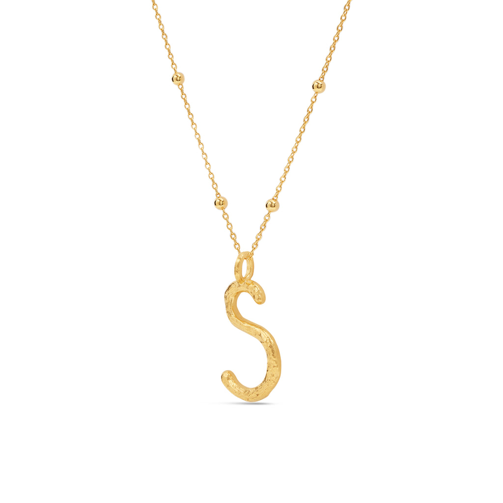 Letter S Pendant