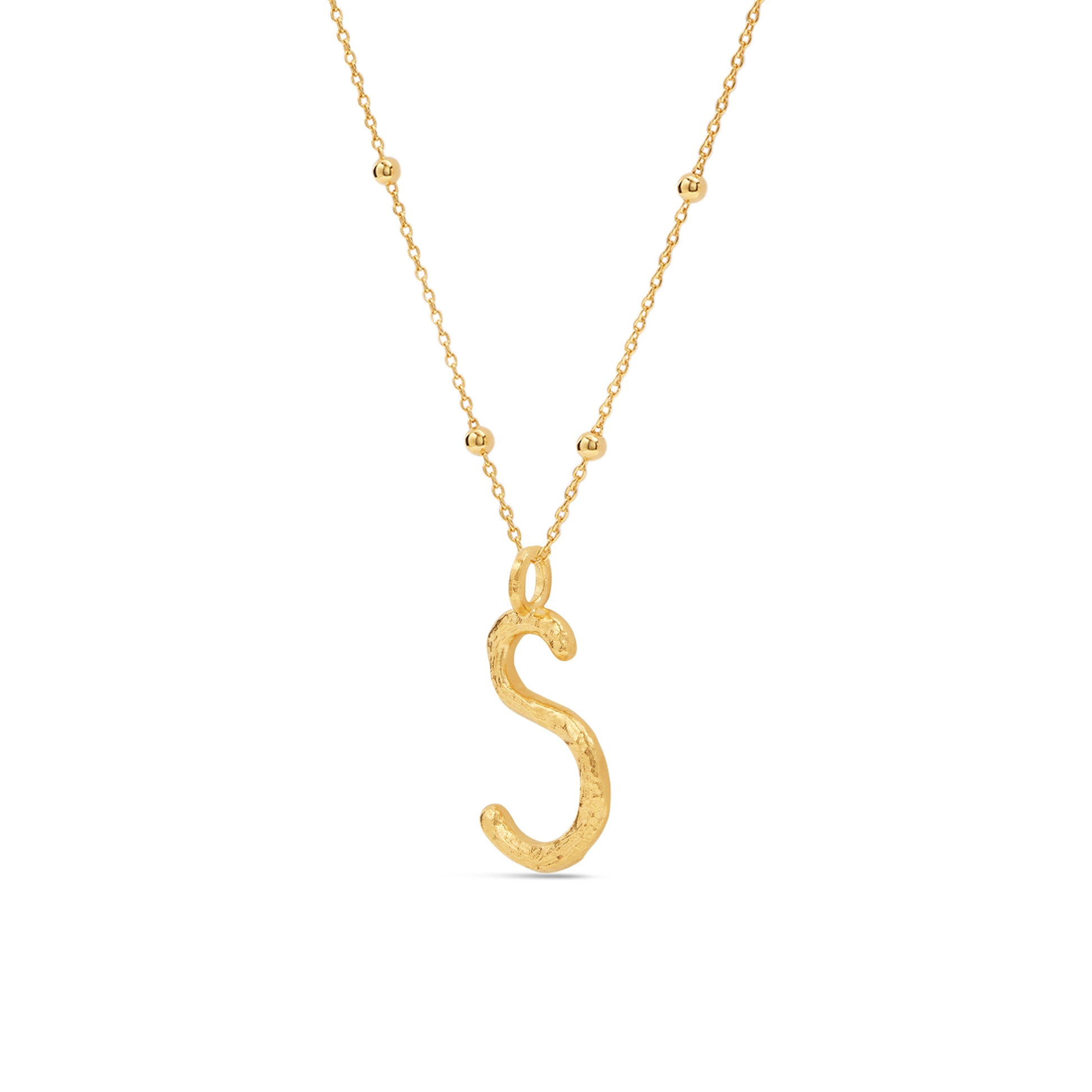 Letter S Pendant