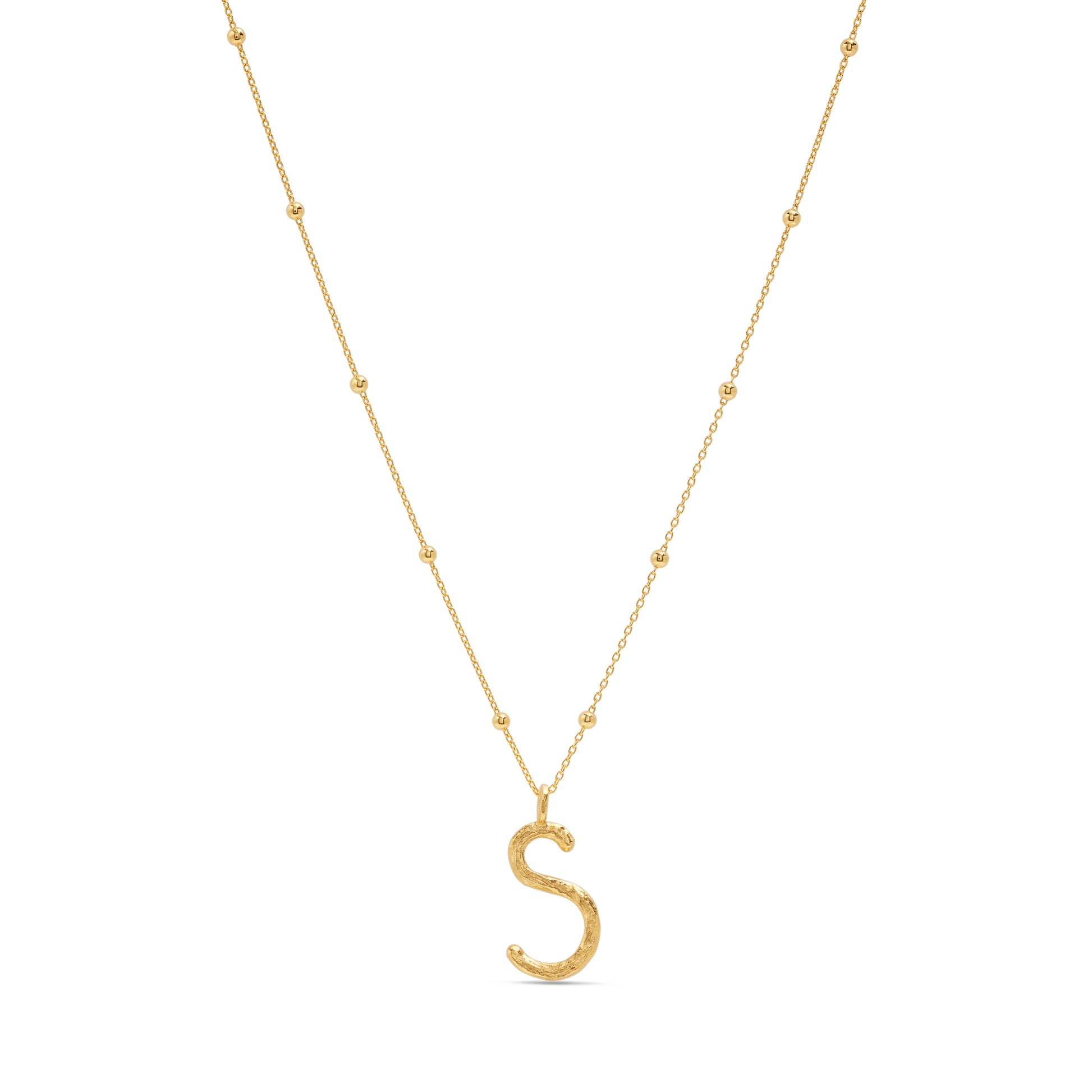Letter S Pendant
