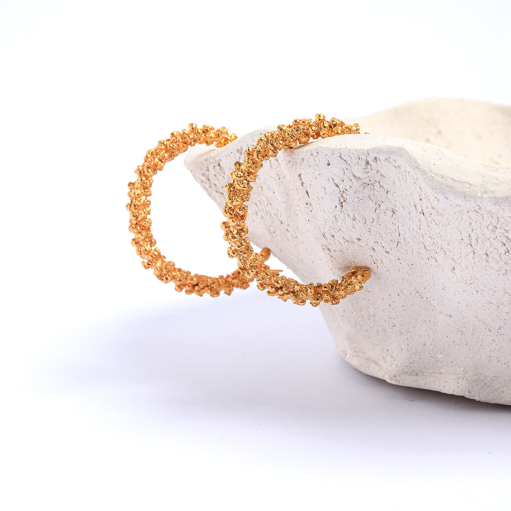 Coral Earrings